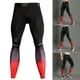 thumbnail image 3 of Pantalones deportivos de compresión para hombre, mallas de yoga, mallas para correr, para entrenar en el gimnasio - M (rojo), 3 of 6