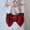 Red, variant on Segolike Bow Shoulder Bag Cute Fashion Bow Purse for Party Street Dating Commuting Travel Pink