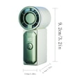 thumbnail image 4 of ICQOVD Portable Fan Mini Handheld Fan Lightweight Compact Portable Cooling Device Usb Rechargeable Suitable for Travel Outdoor Summer Use Personal Cooling Fan, 4 of 9