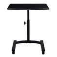 thumbnail image 5 of Seville Classics Mobile Laptop Computer Desk Cart, Height-Adjustable from 20.5" to 33", Black, 5 of 13