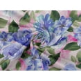 thumbnail image 6 of oneOone Rayon Lavender Blue Fabric Rose Buds Floral Quilting Supplies Print Sewing Fabric By The Yard 56 Inch Wide, 6 of 6