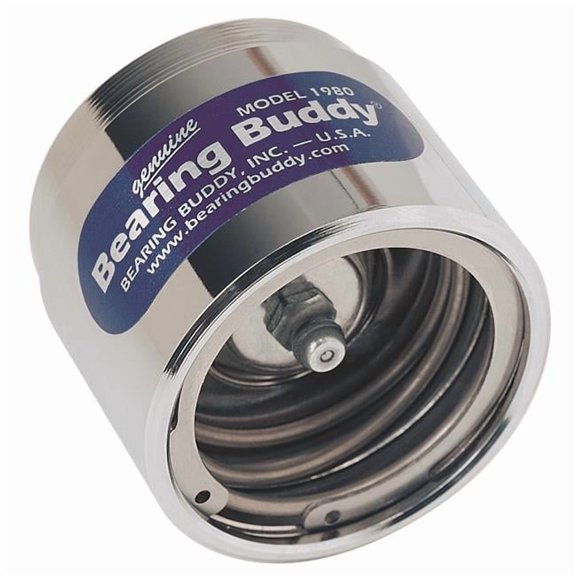 Bearing Buddy 42440 Chrome Bearing Protector - 2.441" Diameter, Pair