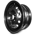 thumbnail image 4 of For 2009-2014 Nissan Cube 15 Inch Painted Black Rim - OE Direct Replacement - Road Ready Car Wheel, 4 of 15