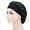 Black, variant on Anvazise Sleep Hat Wide Headband Elastic Satin Stretchy Hair Bonnet Hat for Woman Black One Size