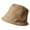 Khaki, variant on Riforla Reversible Suede Bucket Hat for Women Fall Winter Thick Lamb Warm Fisherman Hat Versatile Womens Hats Brown