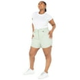 thumbnail image 4 of Celebrity Pink Juniors and Juniors Plus Paperbag Waist Shorts, Sizes XS-4X, 4 of 4