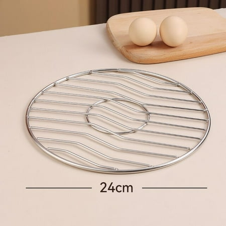 

UMMH 20-30CM Stainless Steel Steaming Tray Cookware Dumpling Bread Rack Durable Pot Steaming Stand Kitchen Accessories