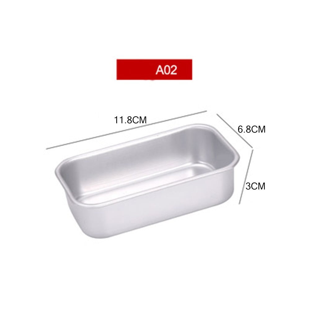 Details about   Bread Mold Rectangle Toast Loaf Pan Non-Stick Cake Mold Baking Box C3V3 
