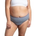 thumbnail image 4 of Fit for Me by Fruit of the Loom Women's Plus Size Cotton Hipster Underwear, 6-Pack, 4 of 11