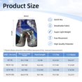 thumbnail image 4 of Cauagu Astronaut in Outer Space Print Swim Trunks for Men,Youth Boys Swim Shorts Compression Liner Beach Shorts Boys' Swimming Shorts 7-20 Years Bathing Suit-Medium, 4 of 7