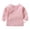 /c75Pink261, variant on Children'S Tees Solid Color Sleepwear Soft Crew Neck Long Sleeve Infants Breathable Knit Knitwear Classic Vacation Top,Pink,1-3 Months