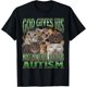 thumbnail image 1 of Dios da su más poderoso meme de gato autista divertido camiseta pirata, 1 of 2