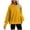 Yellow##1, variant on Jsaierl Womens Sweatshirts Loose Fit Solid Color Sweatshirts Round Neck Fall Sweater Tops Comfort Long Sleeve Shirts