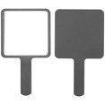 thumbnail image 1 of Handheld Makeup Mirror, Square Design Makeup Mirror, For Makeup Bag Black, 1 of 8
