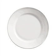 World Tableware 840-425R-25 Porcelana 9 Wide Rim Plate - 24 / CS"