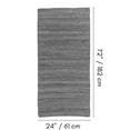 thumbnail image 2 of Fabstyles Cotton Solid Rug, Area Rag Rug for Living Room, Hallway, Patio, 2 of 4