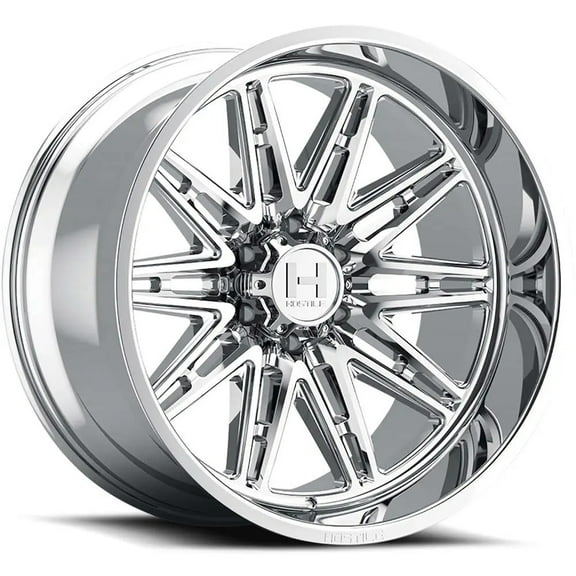 22x10 Hostile H126 Maniac Armor Plated (Chrome) Wheel 6x135 (-25mm)
