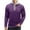 Purple, variant on FhsagQ Men's Shirts Mens Shirts Topsage Comfortsoft Men'S Zipper Pullover Slim Fit Stand Long Sleeve Sweater Casual Sweatshirt Men Shirts Men Shirts Tops Red XL