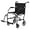Black, variant on Caring Ultralight Transport Wheelchair, 19" Wide Seat, Folding Transport Chair (Black)
