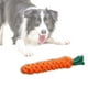 thumbnail image 5 of Juguete duradero para masticar perros Zulema Nudo masticable de cuerda de algodón Zanahoria 22cmx3cm, 5 of 8