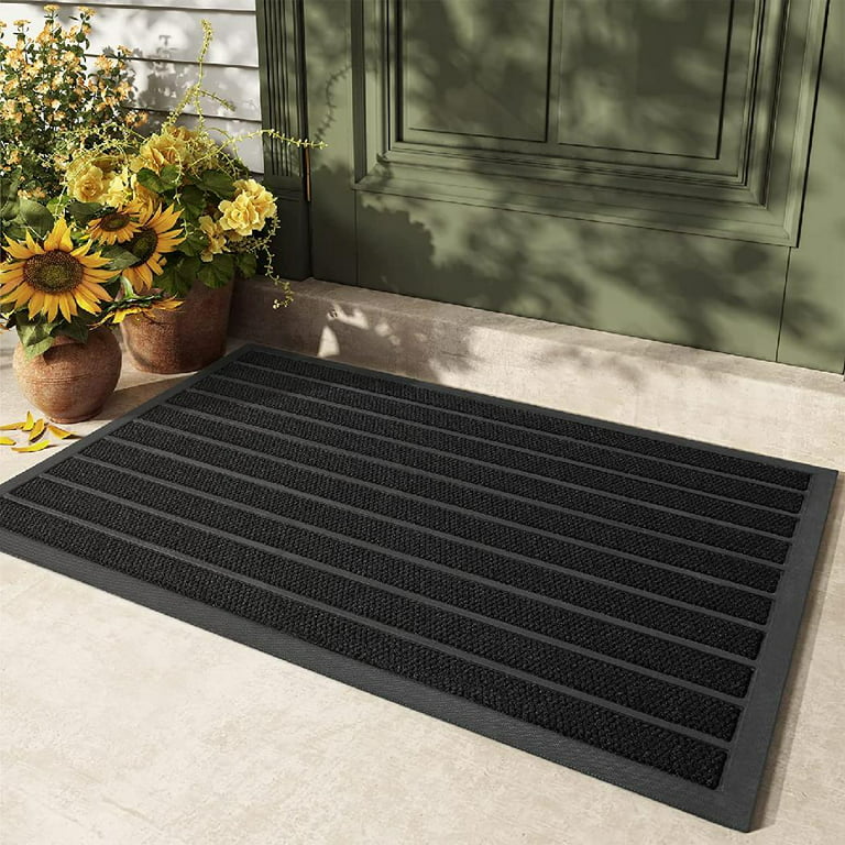 Outdoor doormats Front door MATS outdoor doormats, outdoor entrance doormats,  non-slip outdoor doormats, rubber backed waterproof outdoor MATS 