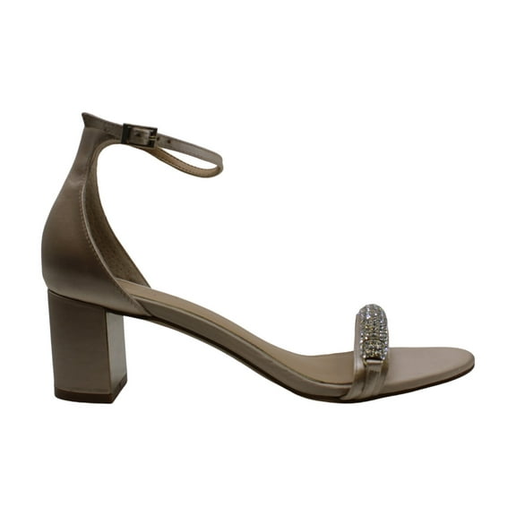 BADGLEY MISCHKA Womens Ramsay Fabric Open Toe Formal Ankle Strap Sandals