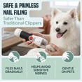 thumbnail image 4 of Paw Perfect Pet Nail Trimmer Nail Groomer Nail Rotating File for Large Small Pets As Seen on TV, 4 of 11