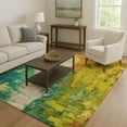 thumbnail image 7 of Addison Rugs Mayfield Premium Machine Washable Transitional Abstract Green Rectangle Rug, 9' x 12', 7 of 7