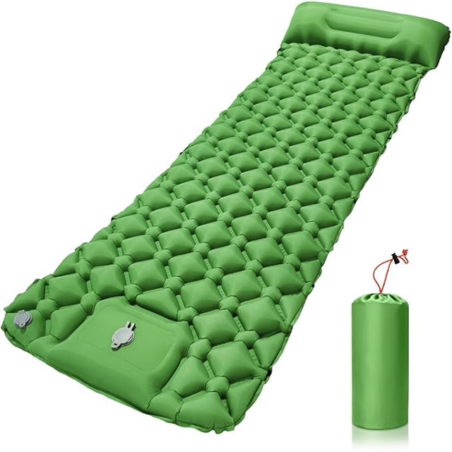 Super Value Selection! Thick Self-Inflating Camping Mattress, camping, mattress with pillow inflatable camping mat for beach, ta