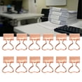 thumbnail image 1 of 12Pcs Heart Binder Clips, Small Paper Clamps Heart Bookmark Decorative Paper Clips For Stationery Office Documents, 1 of 8