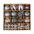 thumbnail image 1 of 36 Bolas de Navidad Macarena Adornos navideños colgantes Plata, 1 of 8