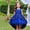Navy, variant on Girls Round Neck Sleeveless Princess Dress, Flower Girl Wedding Gown with Beaded Tulle Puffy Skirt, Junior Bridesmaid Party Dress for Birthday and Pageant, Age 3-14Y White 160