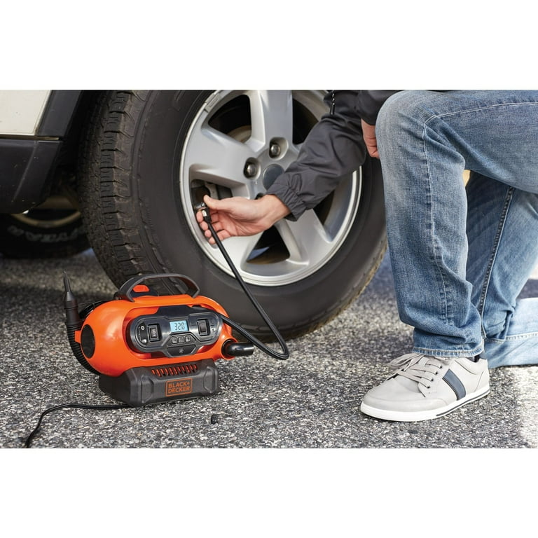 BLACK DECKER 20V MAX Cordless Tire Inflator Cordless Corded Power Tool Only BDINF20C