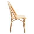 thumbnail image 4 of SAFAVIEH California Outdoor Patio Side Chair, Natural, Set of 2, 4 of 11