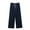 Navy, variant on ZQUUVOU Women's Wide Leg Pants Early Fall Double Waist Tie Casual Pants With Pockets Beige