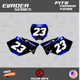 thumbnail image 3 of Kalair GFX Graphics Kit for Yamaha YZ125 (2002-2004) Evader Series, 3 of 5