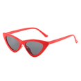 thumbnail image 1 of Gafas de sol para mujer Gafas de sol de moda para conducir Ligeras y cómodas Gafas de sol triangulares para mujer para acampar Accesorios de disfraces Rojo Yinane gafas de sol de mujer, 1 of 8