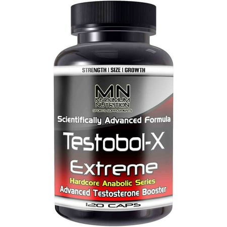 Maximum Nutrition Testobol-X Extreme Advanced Testosterone Booster, 120 count