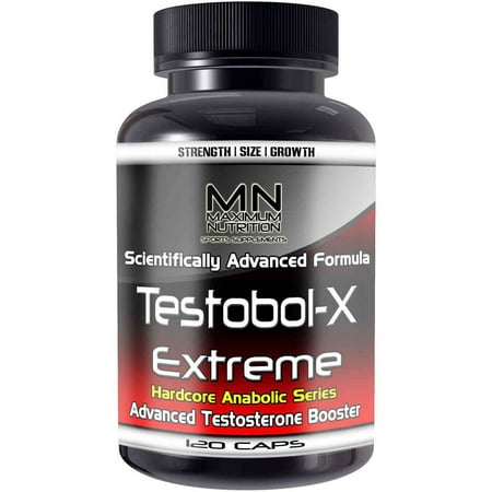 Maximum Nutrition Testobol-X Extreme avancée Testostérone, 120 count