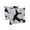 Black Leaf, variant on 2 Pack Outdoor Throw Pillows, Waterproof & Fade-Resistant Patio Cushions, 18x18 Inch Decorative Outdoor Pillows for Garden, Porch, Balcony & Poolside Furniture