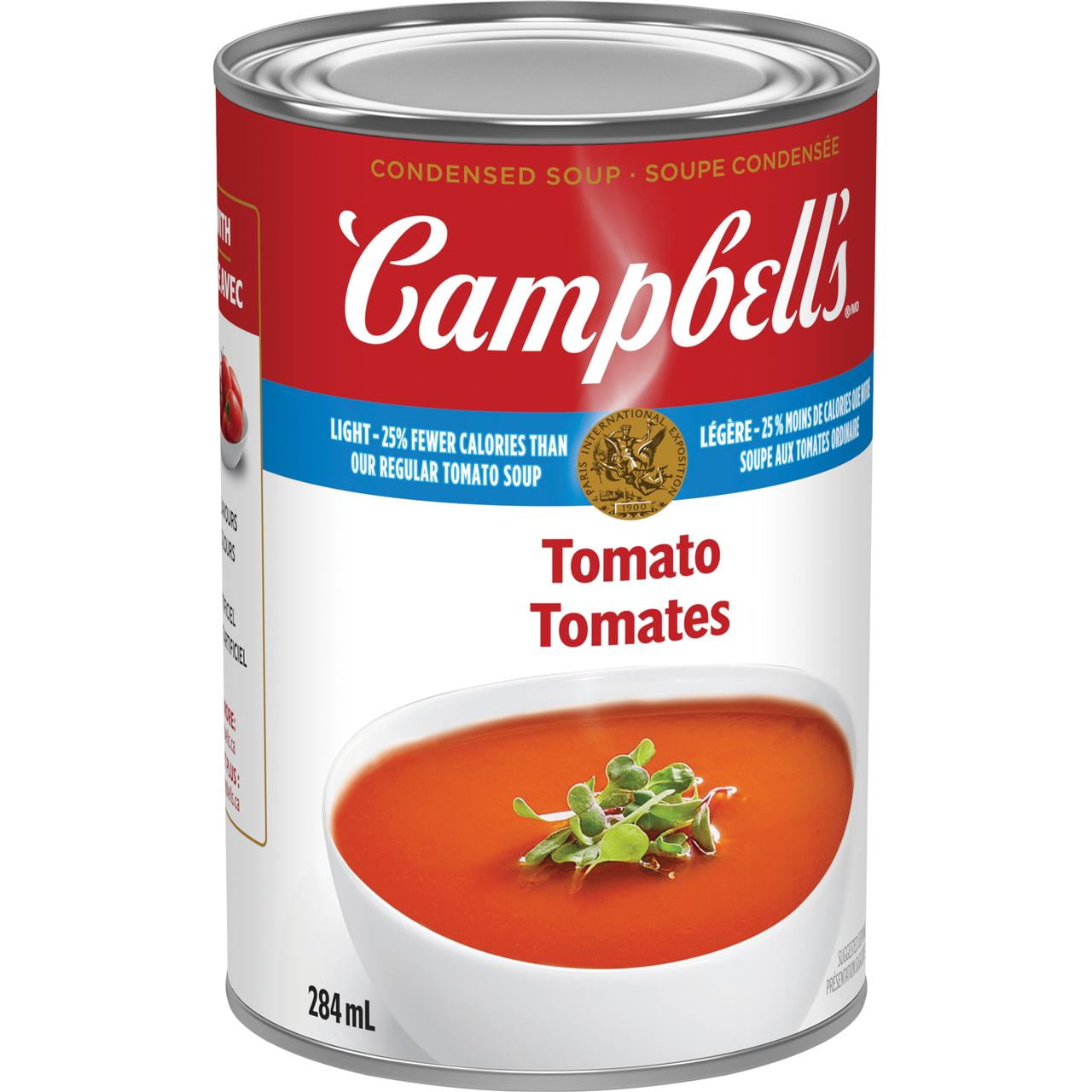 Soupe condensée Campbell'sMD, Légère tomates, longue conservation 284 ml