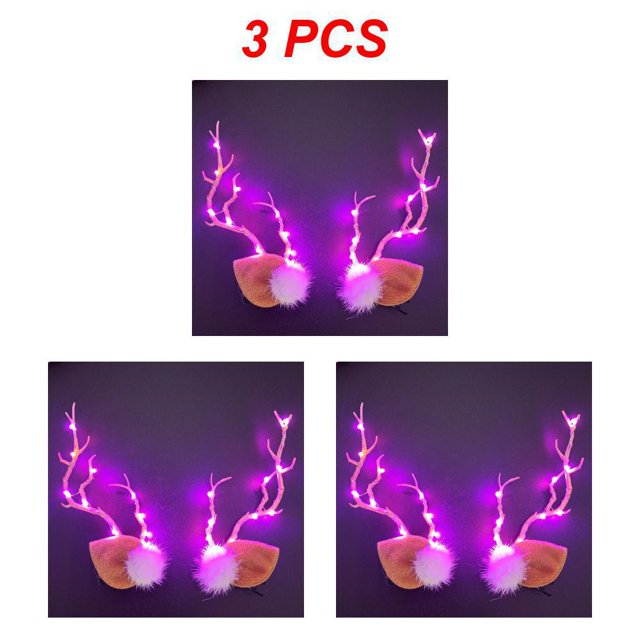 Diadema de colores brillantes de 1 a 10 piezas, regalo de Navidad, Flash rápido, especialmente lleno de inmuerte, diadema de Flash lento