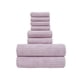 thumbnail image 2 of Juego de Ocho Toallas de Terciopelo para Baño, Lisas, para El Hogar: Ideales para Lavarse La Cara, Secarse y Secarse. Suaves y Absorbentes., 2 of 6