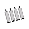 thumbnail image 1 of 4x Pieds de Canapé Pieds de Meubles en Métal Antirouille Hauteur Réglable Pied de Support pour Meubles Style Moderne Remplacement Pieds de Canapé pour Table Chaise, 15cm, 1 of 8
