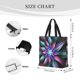 thumbnail image 3 of Balery Colored Abstract Bolsa de Mano para Mujeres con Cremallera, Bolsa de Gimnasio con Compartimentos, Bolsa para Laptop, Bolsa para Trabajo, 3 of 7
