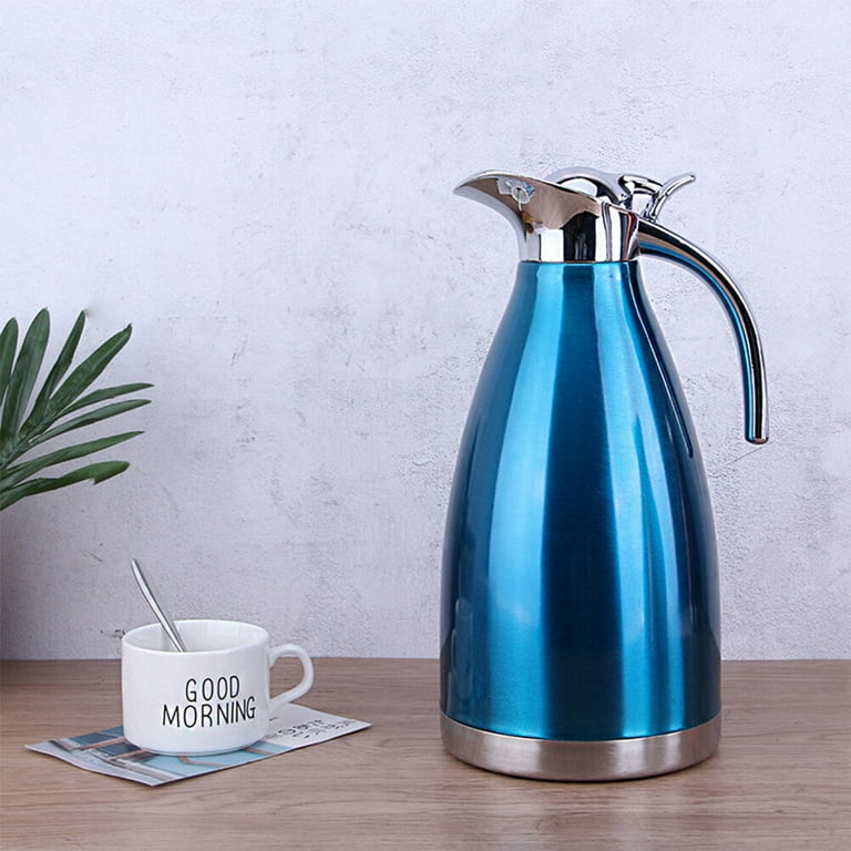 Hemoton Insulated Carafe Coffee Jug Thermal Vacuum Pot Water Jugs Stainless  Steel Kettle Tea Pitcher Pots 