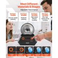 thumbnail image 5 of Professional Rock Tumbler Kit with 9-Day 4 Speeds & Timer - Perfect for All Ages, 5 of 10