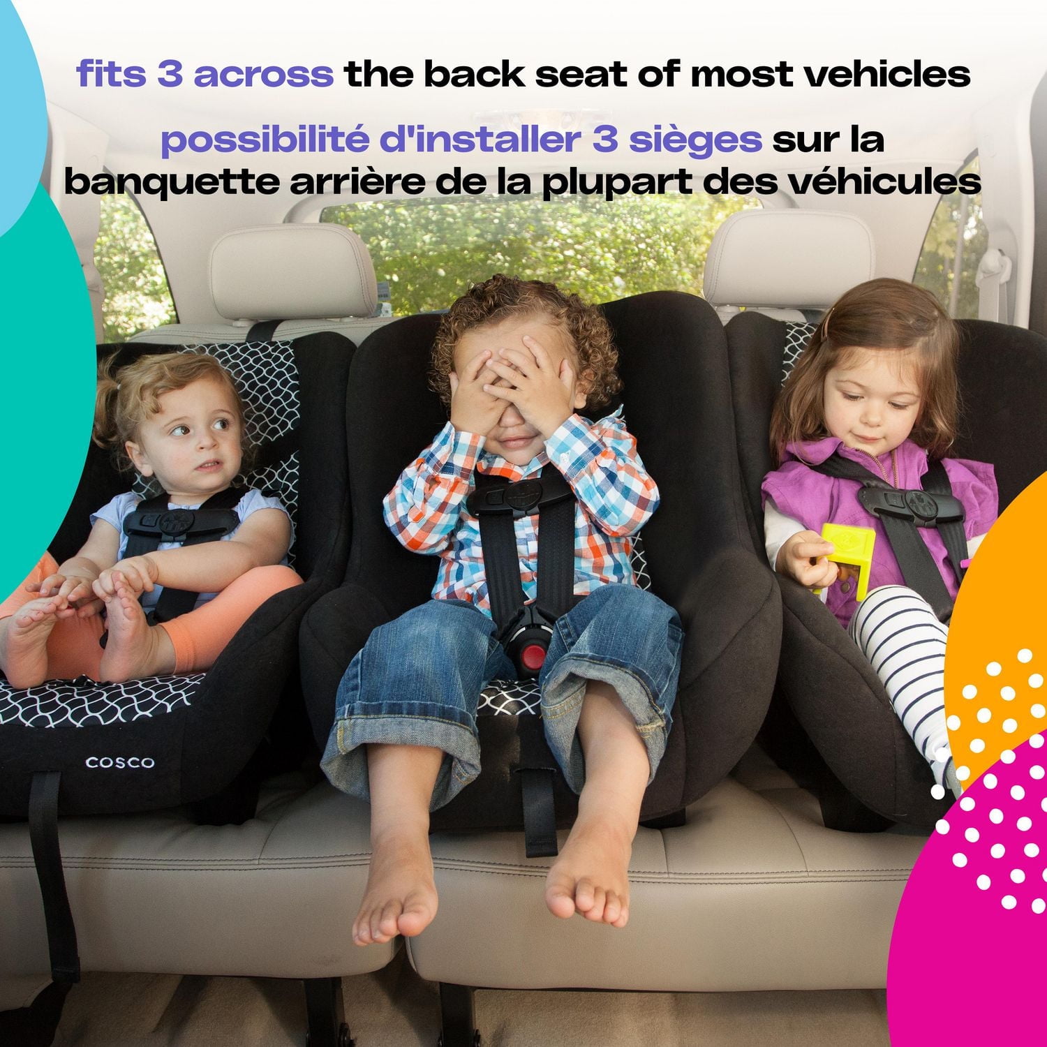 Siège d'auto transformable Scenera Next de Cosco Kids