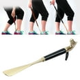 thumbnail image 6 of Sturdy Long Handle Shoehore Shoe Helper Shoe Store Long Handled house tools 56cm Black Horse, 6 of 8