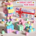 thumbnail image 4 of Cubos de construcción Magnetic Blocks Apluses de 32 unidades para niños pequeños, 4 of 6